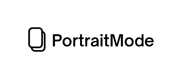 PortraitMode Logo Example 1